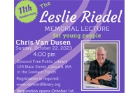 Leslie Riedel Memorial Lecture for Young People: Chris Van Dusen thumbnail Photo