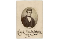 The William Munroe Special Collections acquires an unrecorded photograph of Ralph Waldo Emerson thumbnail Photo