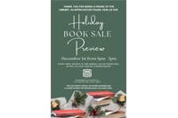2022 Holiday Book Sale Preview thumbnail Photo