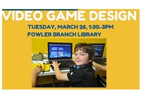 March Video Game Design for Kids thumbnail Photo