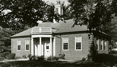 black and white photo of the Fowler Branch in 1963 banner