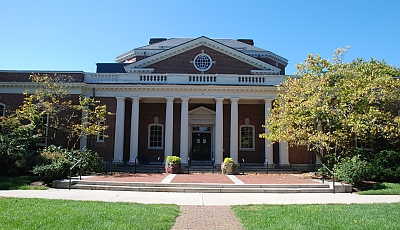 Fowler Library Lawn banner