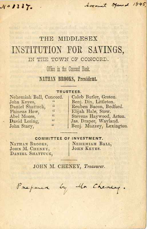 Middlesex Pamphlet