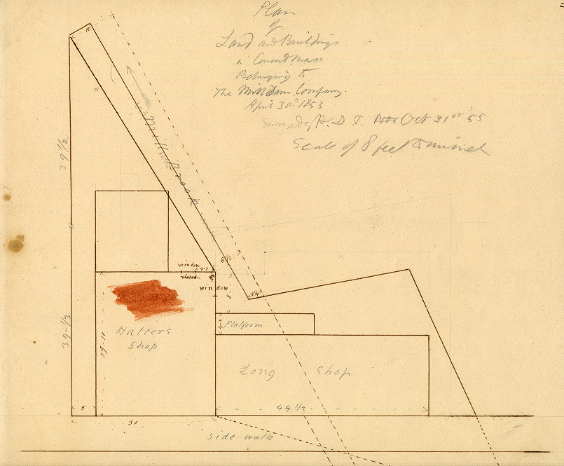Thoreau survey of Anderson building