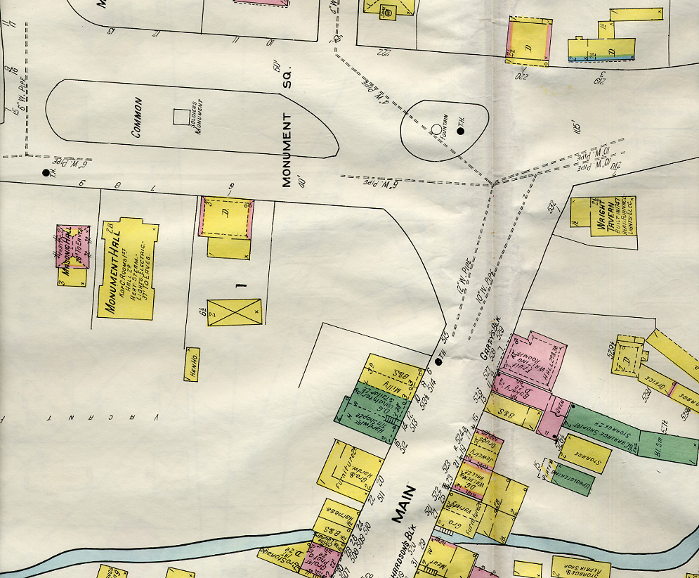 Sanborn Insurance Atlas of Concord 1909