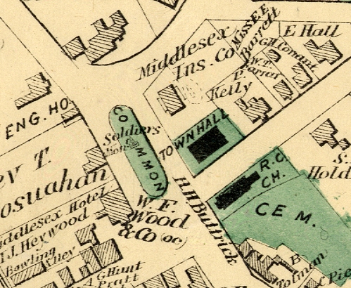 Map by Beers Company, 1875