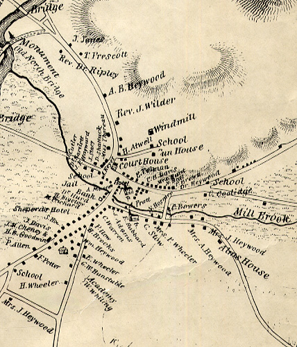 Hales Map from 1830
