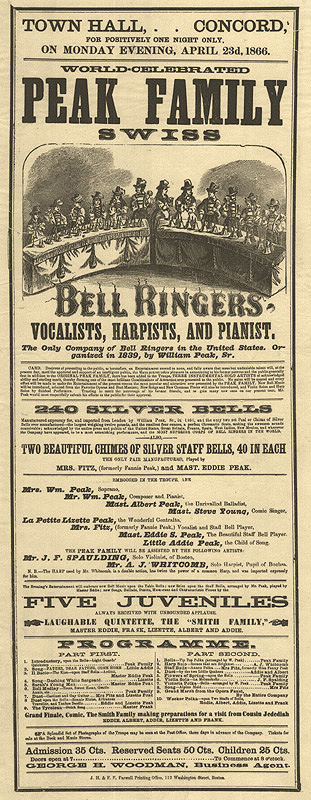Larger image of Musical Entertainment Broadside