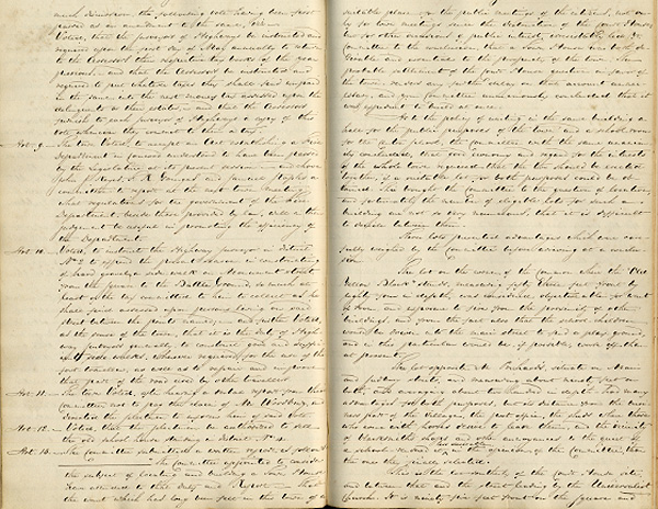 Town Meeting Minutes, 1850