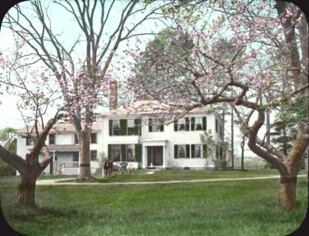 Herbert Wendell Gleason.  R.W. Emerson’s house from orchard. Em_Con_10