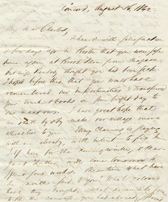 ALS, Ralph Waldo Emerson to Charles King Newcomb. Em_Con_27