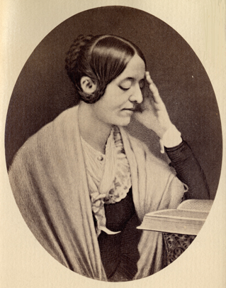 Photograph of engraving of Margaret Fuller
