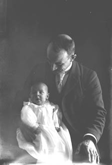 Charles Sanford and son John, ca. 1894