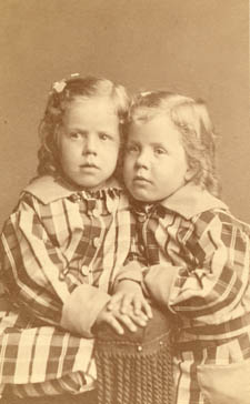 George and Arthur Keyes, ca. 1873.