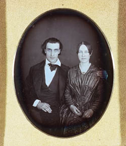 Frederic and Eliza Woodward Hudson, 1846.