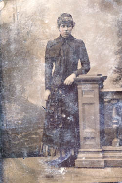 Lucie Howe Brigham, ca. 1883.