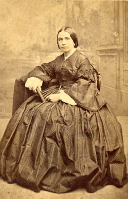 Emily Barrett Thompson, ca. 1864.