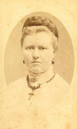 Helen Beckvold Anderson, ca. 1885.