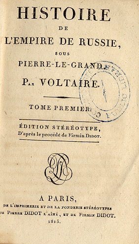 Histoire de l’empire de Russie