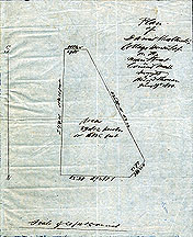 108 Plan of Daniel Shattuck's Cottage House Lot on the Main Street in Concord Mass. ... June 19, 1850