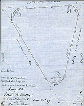 127 Ground Plan of Louis A. Surette's Cemetery Lot ... March 31, [18]57