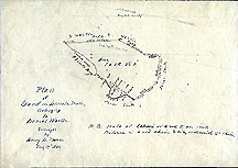 136 Plan of Land in Lincoln Mass., Belonging to Daniel Weston ... Aug. 17, 1852