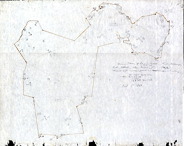 23 Measured Area of Concord, Carlisle, Lincoln, Boxborough, Acton, Littleton, Stow, Bedford for Rhodes ...Oct. 1, 1860