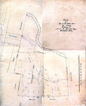 29a Plan of the Lee Farm (so called) Belonging to David Elwell Concord Mass.