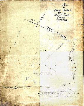 Plan of Charles Gordon's Farm Concord Mass. ... Mar. 23, 1858