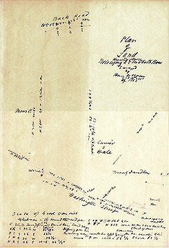 69  Plan of Land in Haverhill Mass. Belonging to Elizabeth How ... Apr. 20-21, 1853