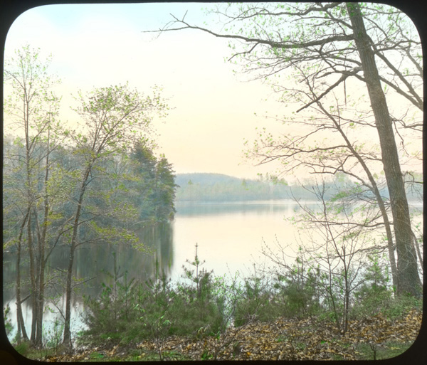 Walden Pond in May, by Gleason.