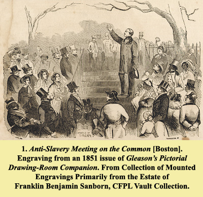 Antislavery meeting on the Common.