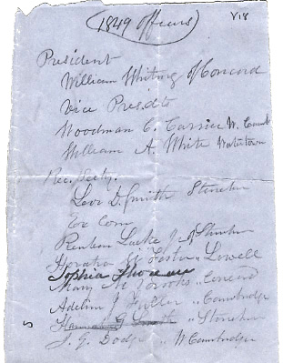 List of officers