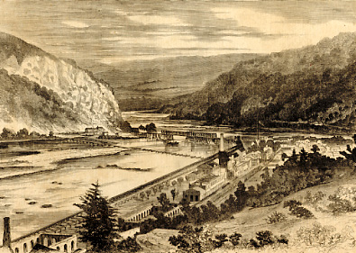View of Harper's Ferry ...