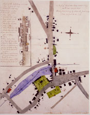 Map of Concord, 1810-20