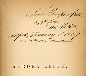 Inscription from half t.p.