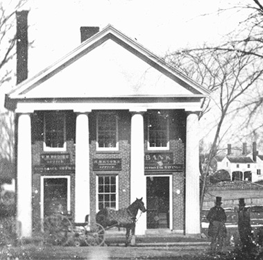 Concord Bank Building, late 1850s.