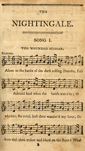 Page from the Nightingale.