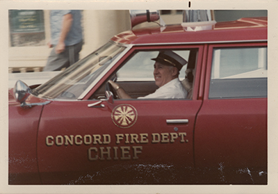 Concord Fire Chief Thomas Tombeno