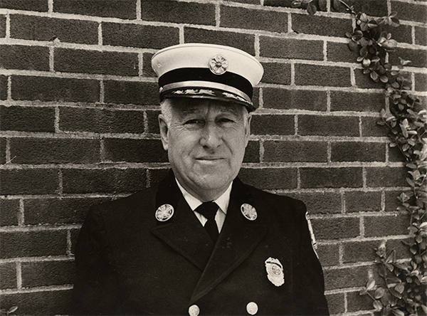 Concord Fire Chief Thomas Tombeno, 1981