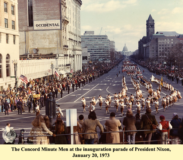 Concord Minute Men in parade
