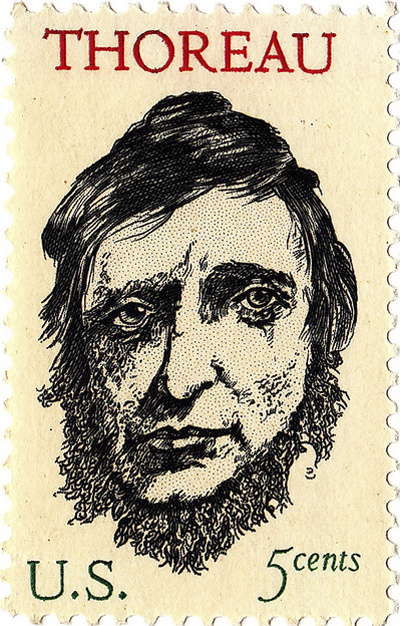 Henry David Thoreau Stamp