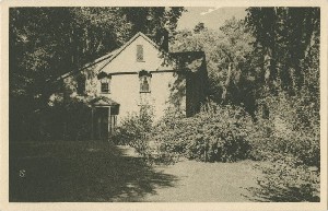 Orchard House, Concord, 
	where Louisa M. Alcott began 'Little Women'; early to mid-20th century