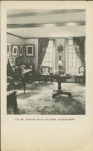 Parlor, Orchard House, 
	Concord, Massachusetts; early 20th century