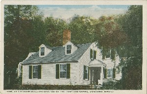 Home of Ephraim 
	Bull—Originator of the Concord Grape, Concord, Mass.; early 20th century