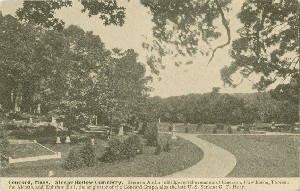 Concord, Mass. Sleepy 
	Hollow Cemetery; Early 20th century