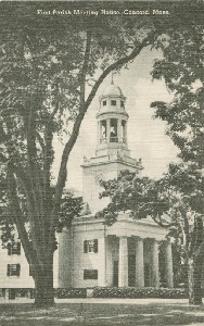 First Parish Meeting House, Concord, Mass.; early to mid- 20th century