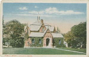 Public Library, Concord, Mass.; early 20th century