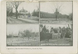 [Concord landmarks]; 
	1906 (copyright date)