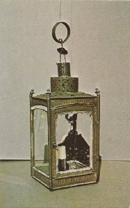Paul Revere Lantern; 
	mid- to late 20th century